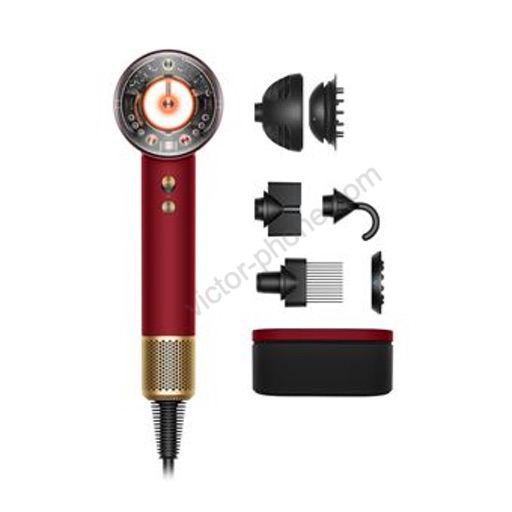 Sèche Cheveux Dyson Supersonic Nural Velours Rouge et Or