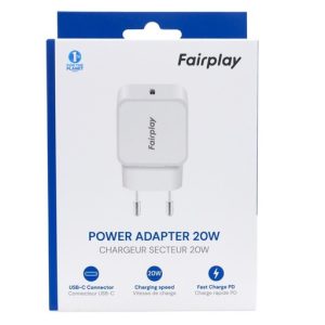 FAIRPLAY Chargeur 20W USB-C