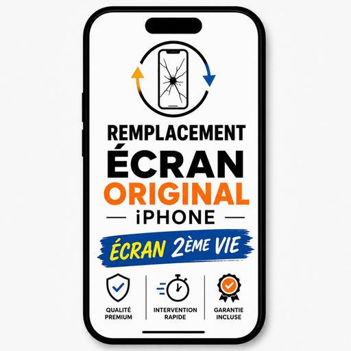 ECRAN ORIGINAL IPHONE 2EME VIE